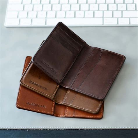 nordform leather wallet.